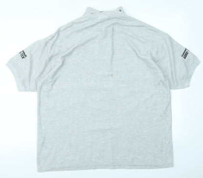 Screen Stars Mens Grey    Polo Size XL