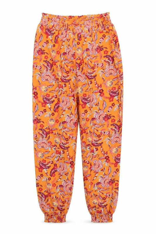Womens UK Size 8 TU Regular Fit Bloomer Orange Trousers