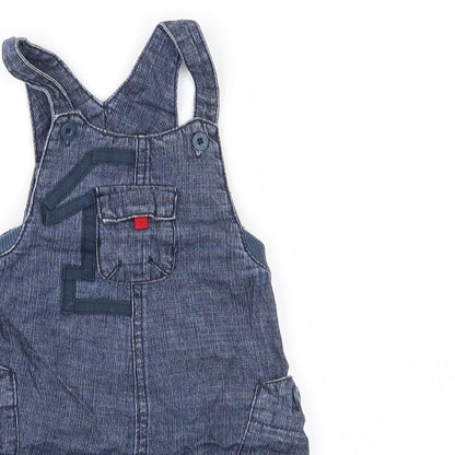 TU Baby Blue  Denim Romper One-Piece Size 3-6 Months