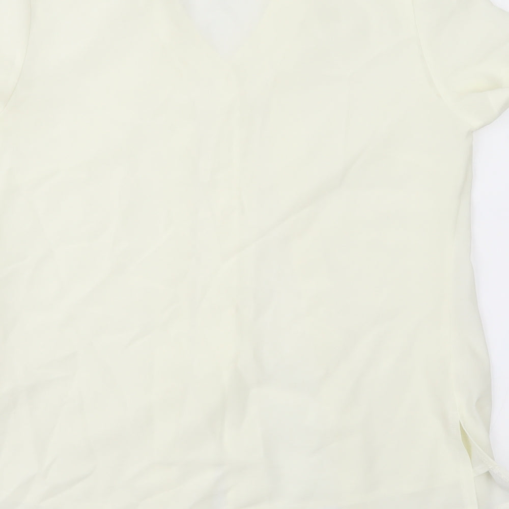 Bonmarché Womens Ivory   Basic Blouse Size 12