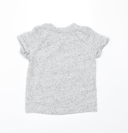 Primark Baby Grey   Basic T-Shirt Size 12-18 Months  - im kind of big deal