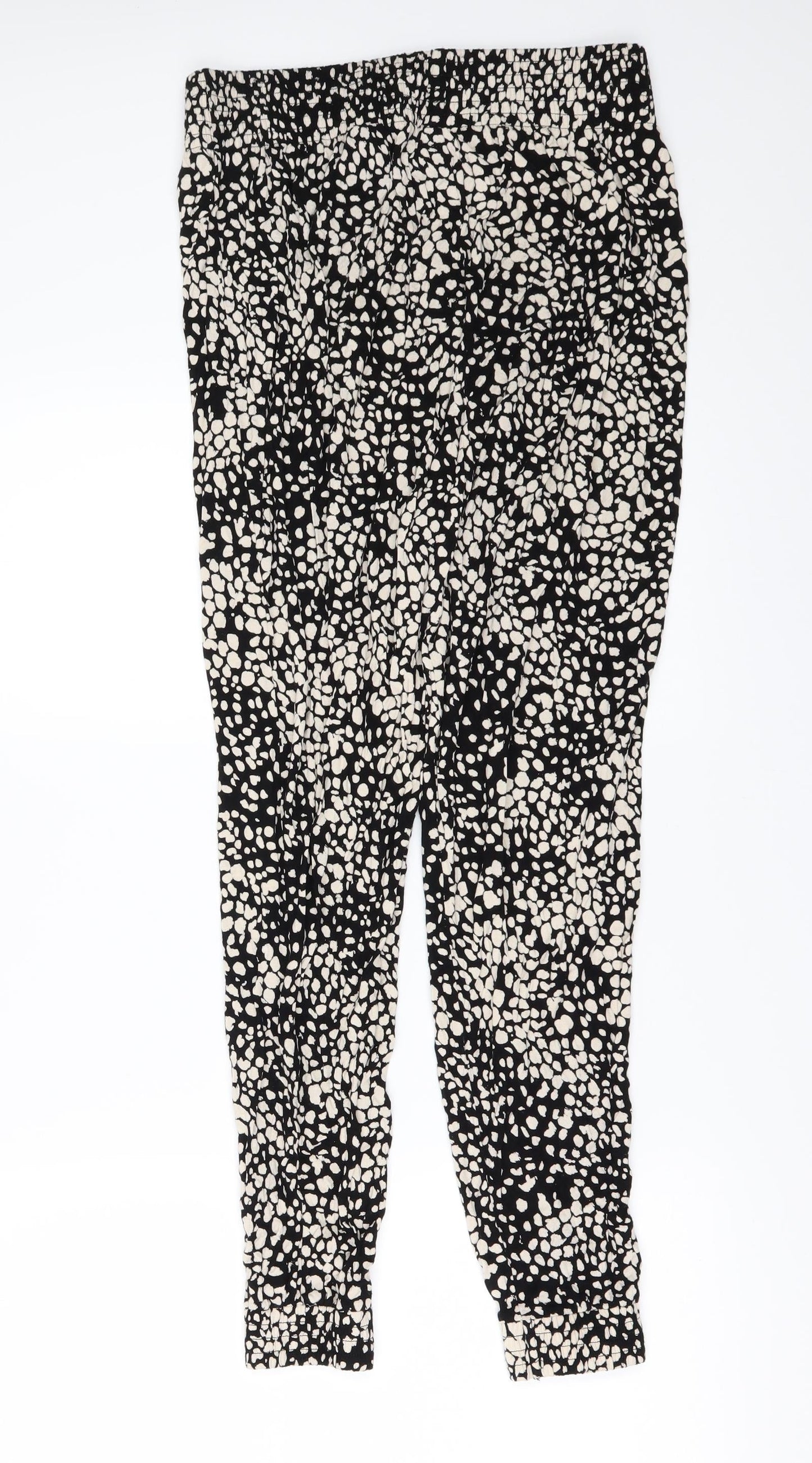 Womens UK Size S H&M Regular Fit  Beige Trousers