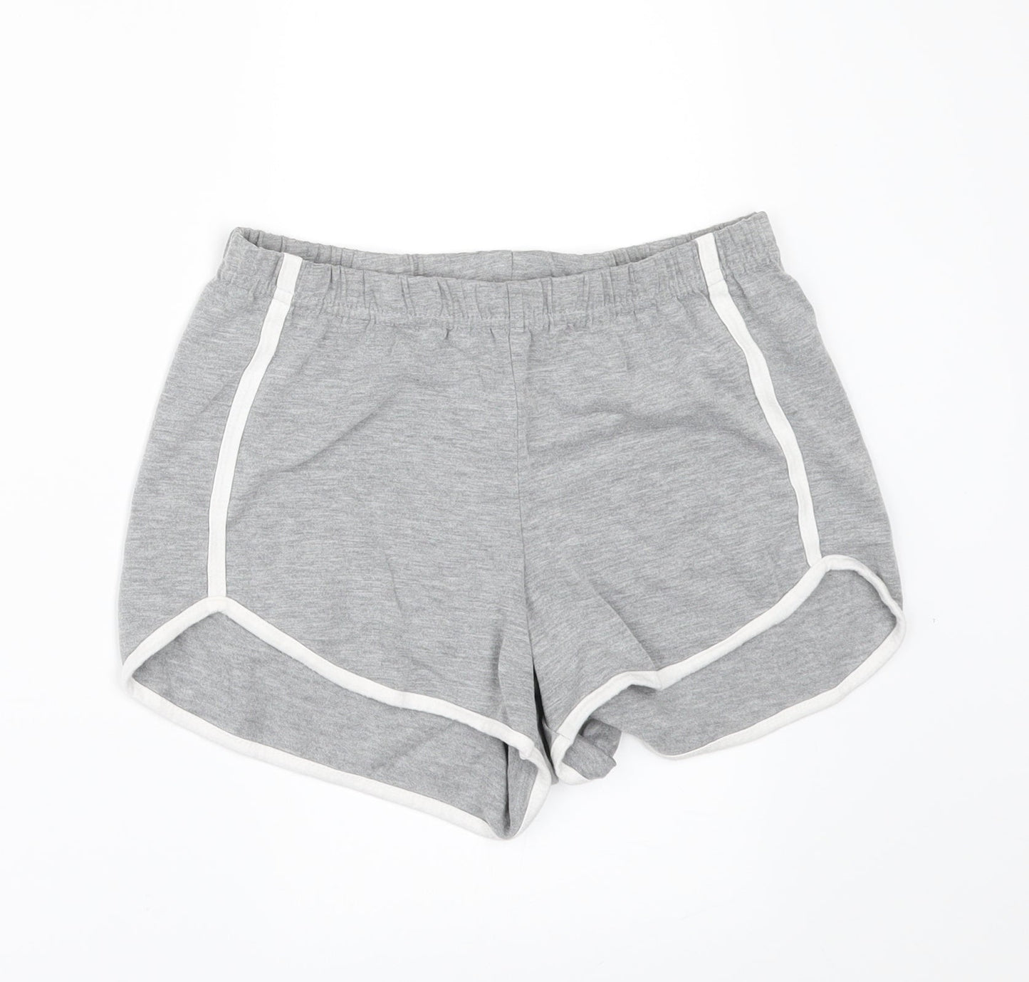 Boohoo Womens Grey   Hot Pants Shorts Size 8