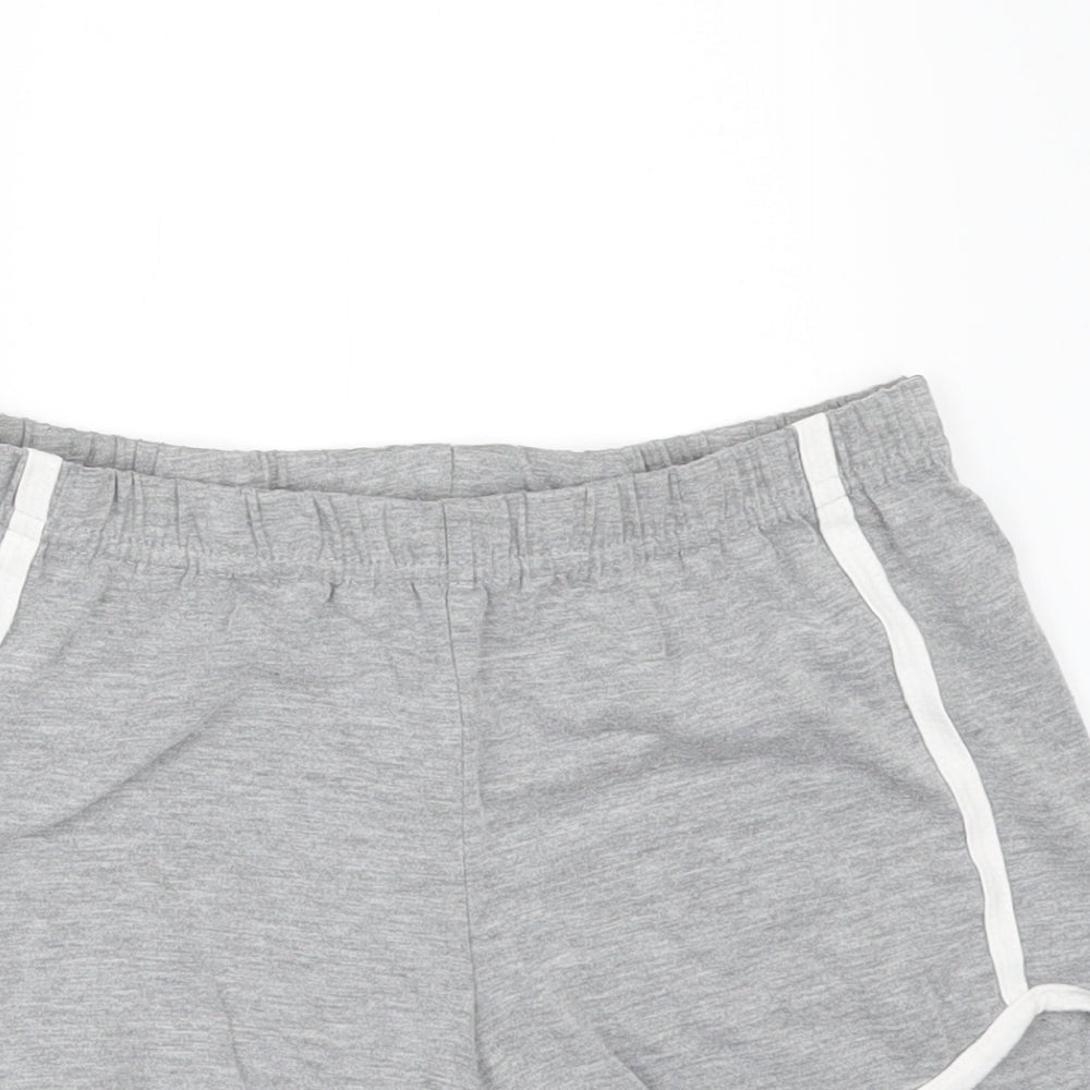 Boohoo Womens Grey   Hot Pants Shorts Size 8