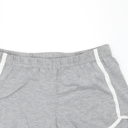 Boohoo Womens Grey   Hot Pants Shorts Size 8