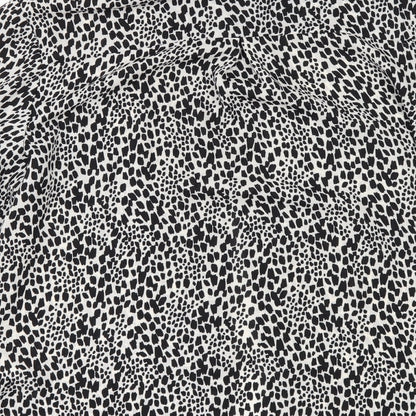 F&F Womens White Animal Print  Tunic Button-Up Size 8