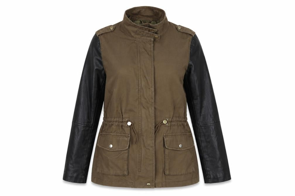 Womens UK Size 8 H&M Green Jacket