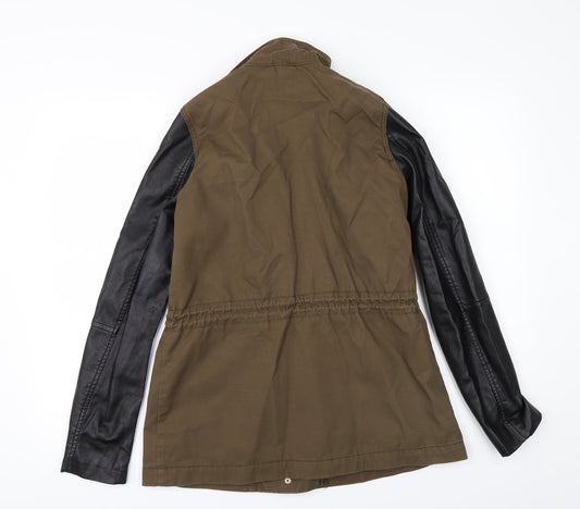 Womens UK Size 8 H&M Green Jacket