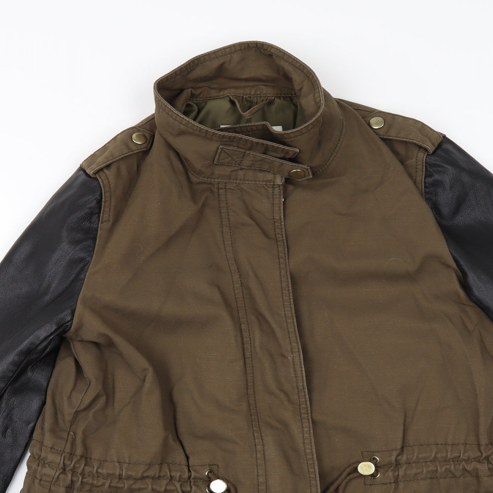 Womens UK Size 8 H&M Green Jacket