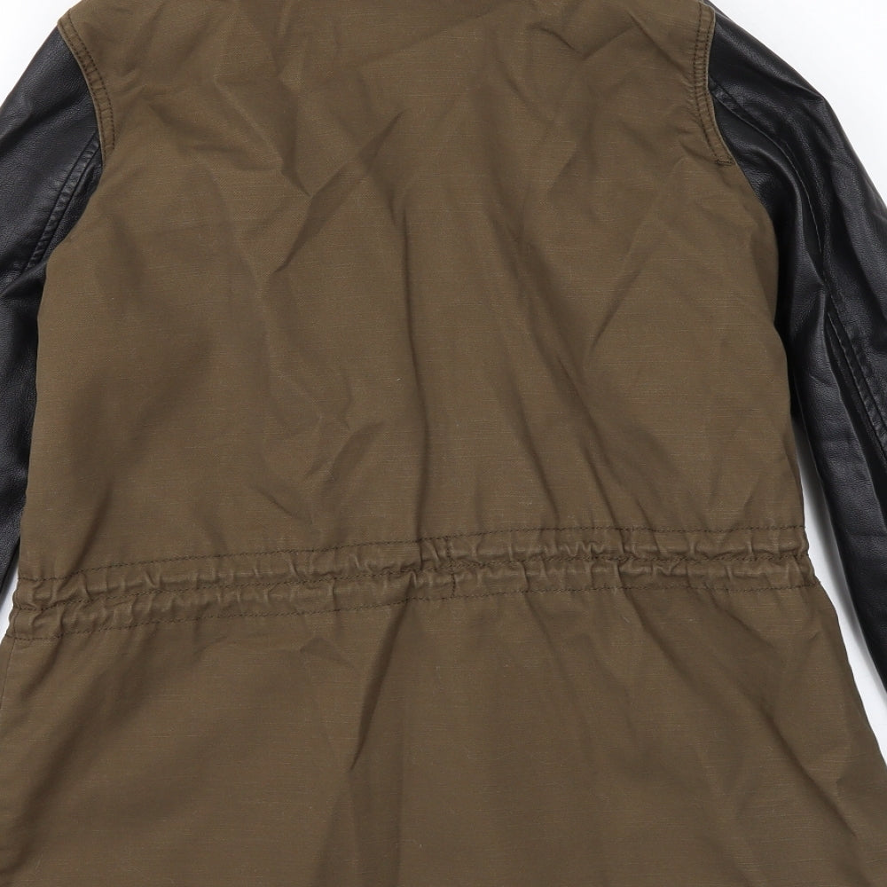 Womens UK Size 8 H&M Green Jacket