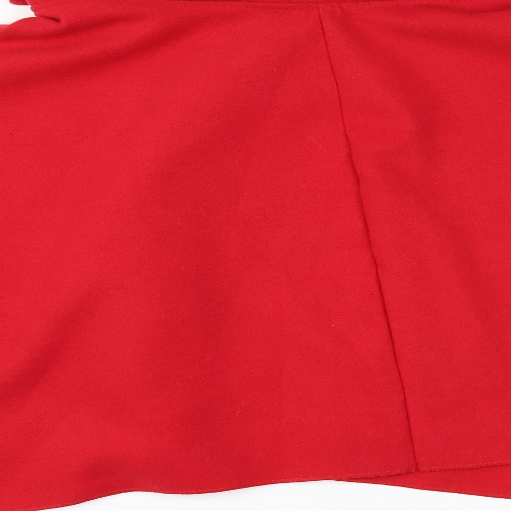 Womens UK Size One Size Preworn Red Jacket