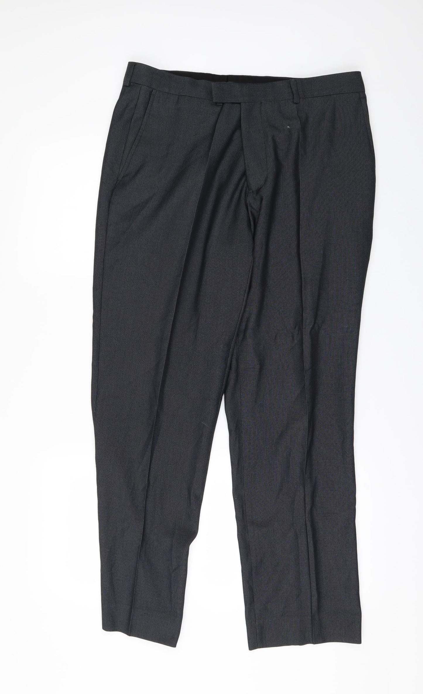 Preworn Mens Grey   Trousers  Size 36 in L31 in