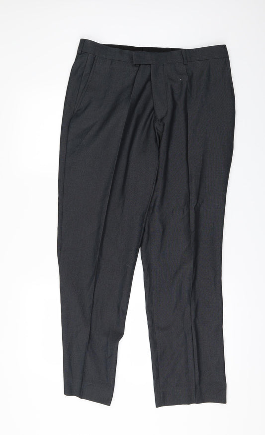 Preworn Mens Grey   Trousers  Size 36 in L31 in
