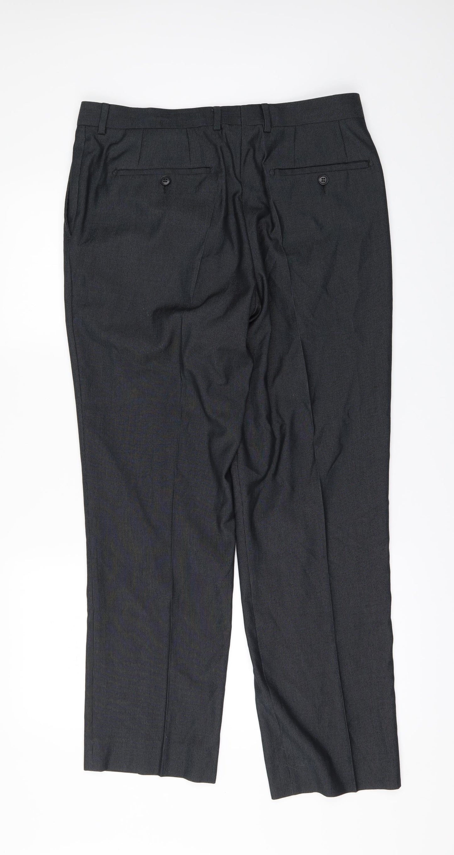 Preworn Mens Grey   Trousers  Size 36 in L31 in