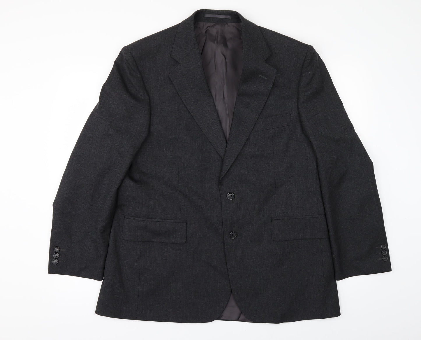 Mens UK Size 42 Debenhams Regular Grey Suit Jacket