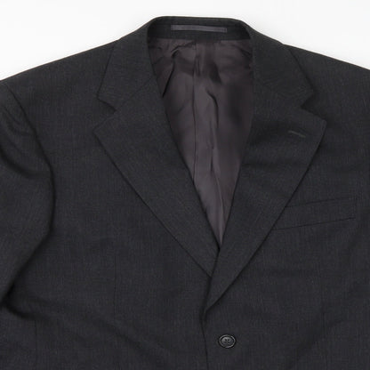 Mens UK Size 42 Debenhams Regular Grey Suit Jacket