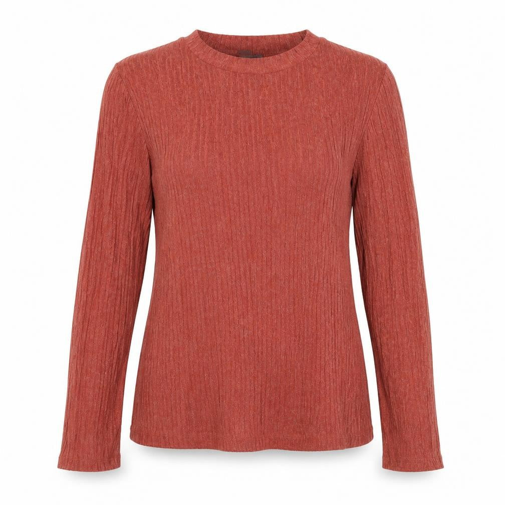 Womens UK Size M Primark Brown Basic Blouse