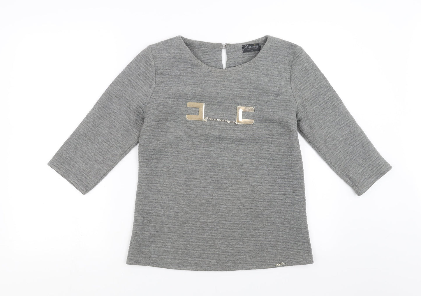 xana Womens Grey   Pullover Sweatshirt Size 8
