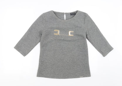 xana Womens Grey   Pullover Sweatshirt Size 8
