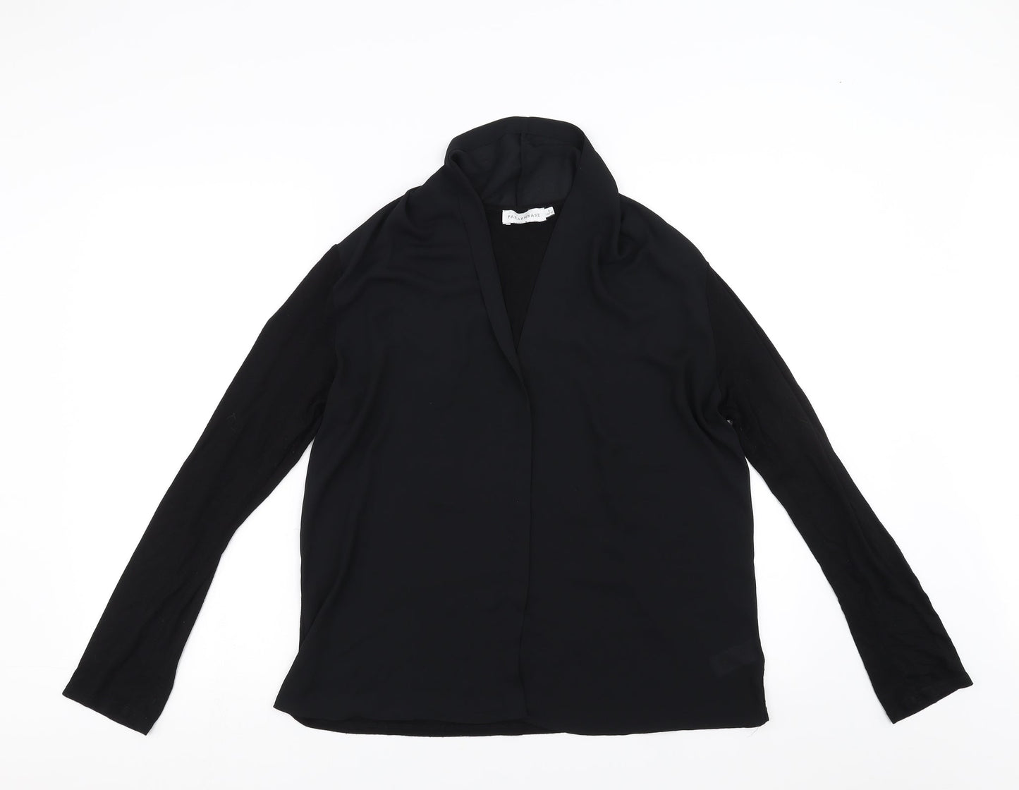 Paraphrase Womens Black   Basic Blouse Size L