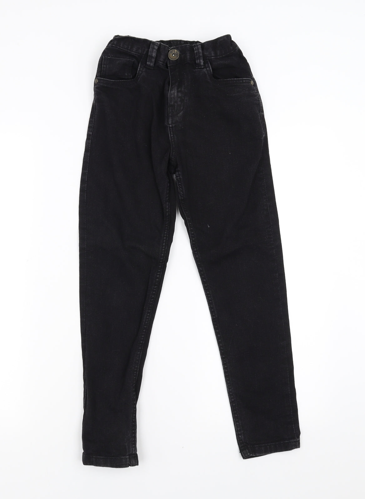 urban outlaws Girls Black  Denim Skinny Jeans Size 10 Years