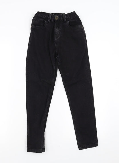 urban outlaws Girls Black  Denim Skinny Jeans Size 10 Years