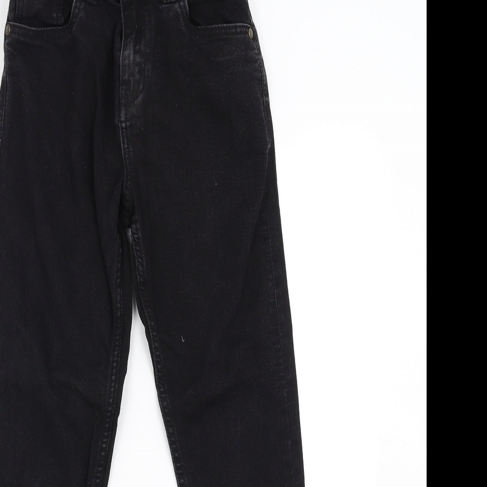 urban outlaws Girls Black  Denim Skinny Jeans Size 10 Years