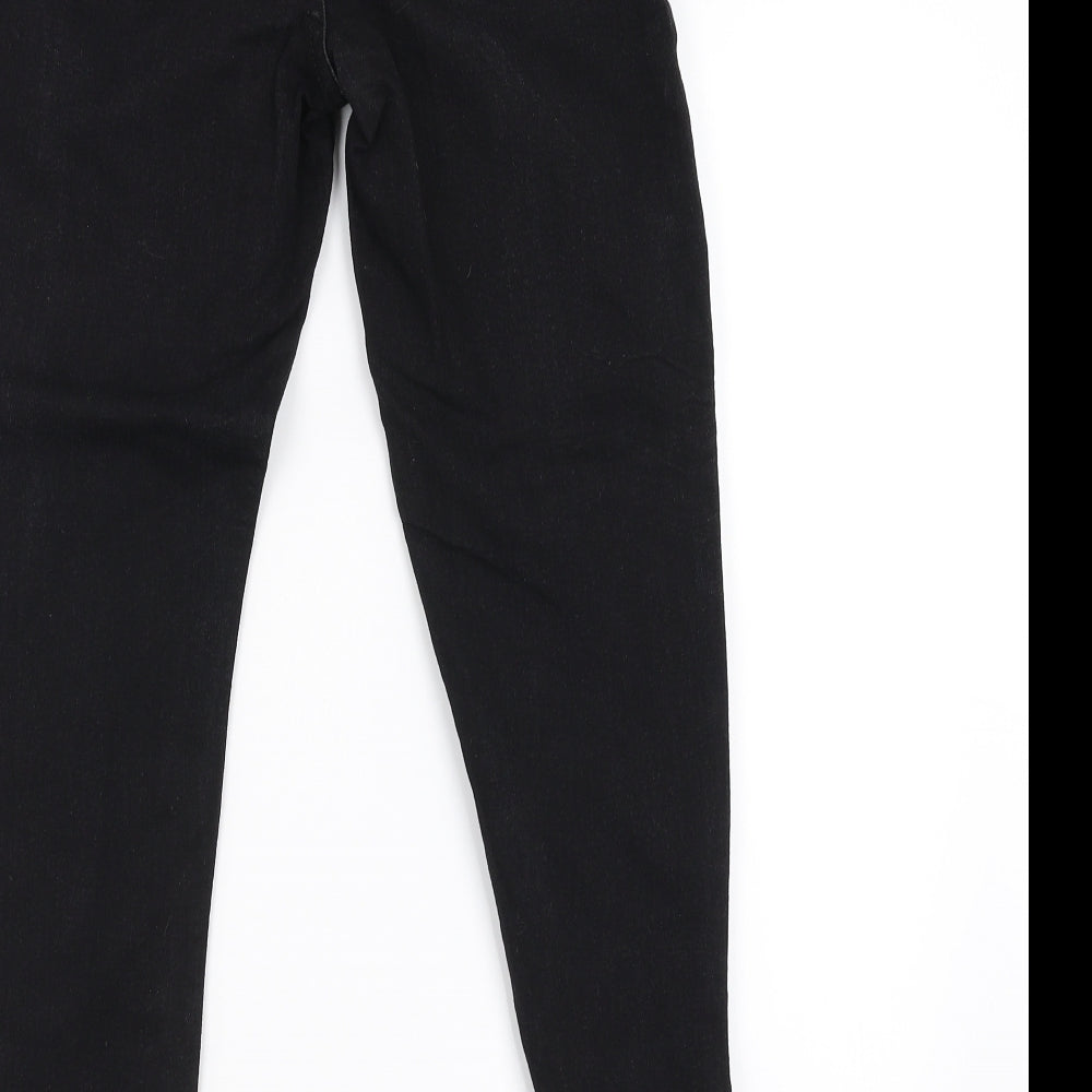 urban outlaws Girls Black  Denim Skinny Jeans Size 10 Years