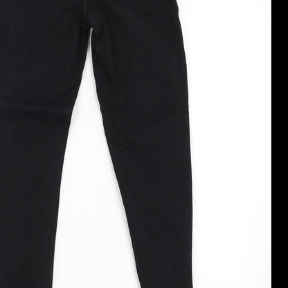 urban outlaws Girls Black  Denim Skinny Jeans Size 10 Years