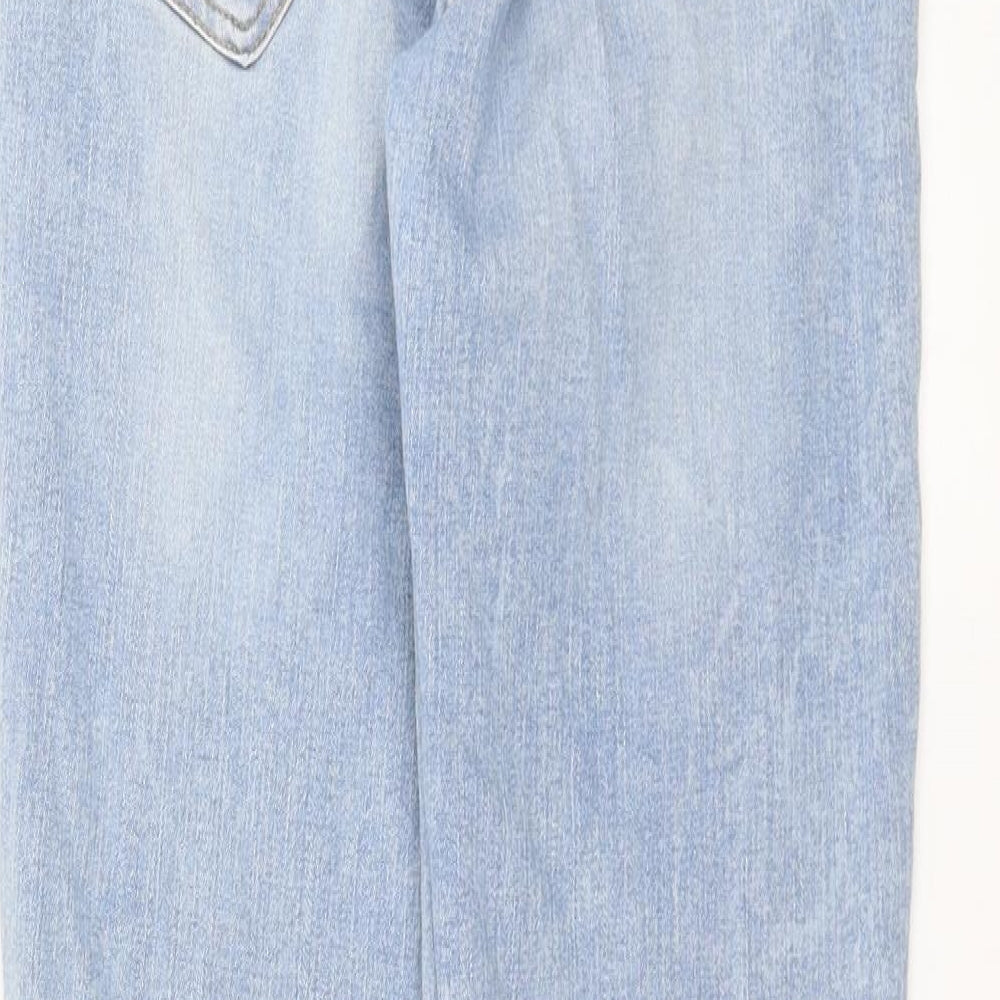 Zara Womens Blue  Denim Skinny Jeans Size 6 L27 in