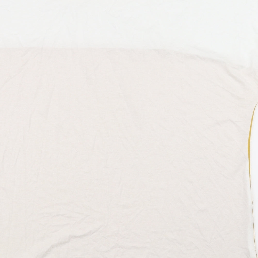 Nutmeg Womens Yellow   Basic Blouse Size 16