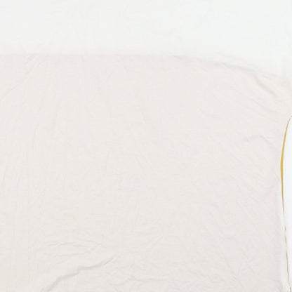 Nutmeg Womens Yellow   Basic Blouse Size 16