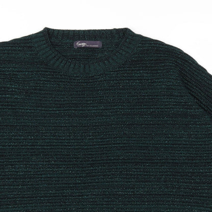 M&S Womens Green   Pullover Jumper Size 14