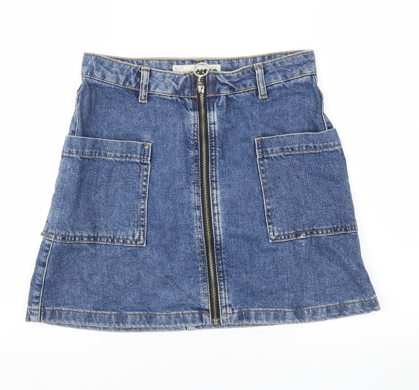 Womens UK Size 8 Topshop A-Line  Skirt