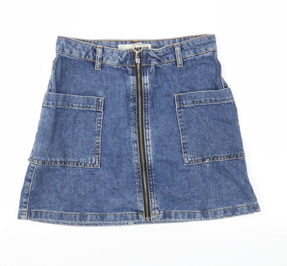 Womens UK Size 8 Topshop A-Line  Skirt