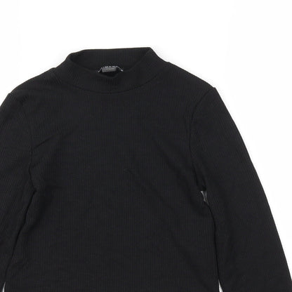 Primark Girls Black   Basic T-Shirt Size 10-11 Years