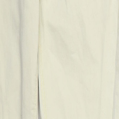 Next  Womens Yellow   Mom Jeans Size 12 L29 in