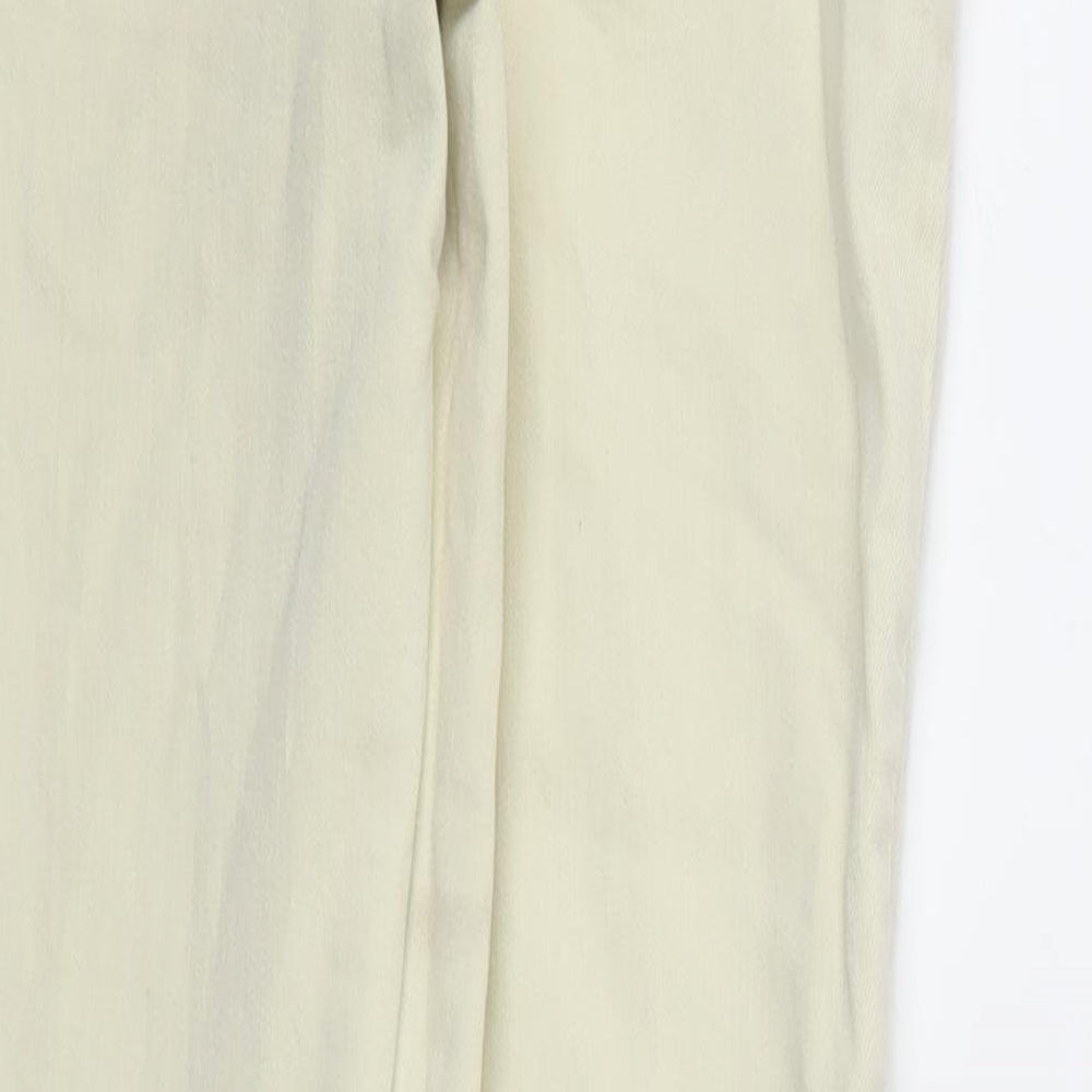 Next  Womens Yellow   Mom Jeans Size 12 L29 in