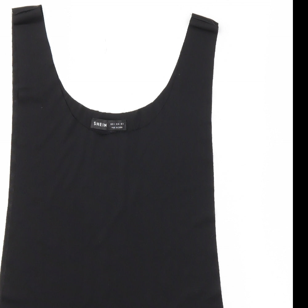 SHEIN  Womens Black   Basic Tank Size S