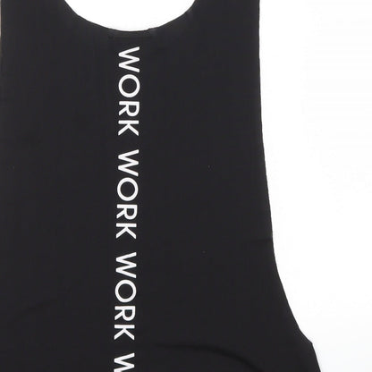 SHEIN  Womens Black   Basic Tank Size S