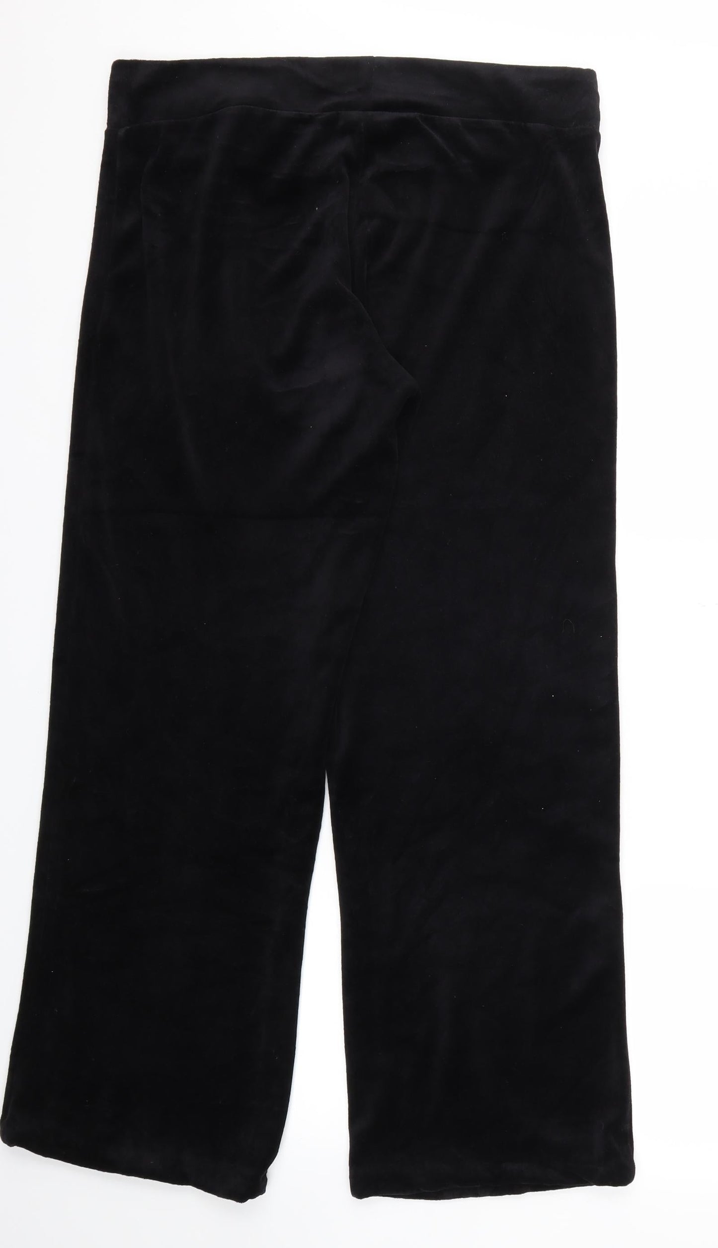 Secret Womens Black   Trousers  Size 16 L30 in