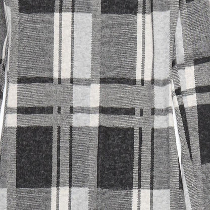 River Island Womens Grey Check  A-Line  Size 8