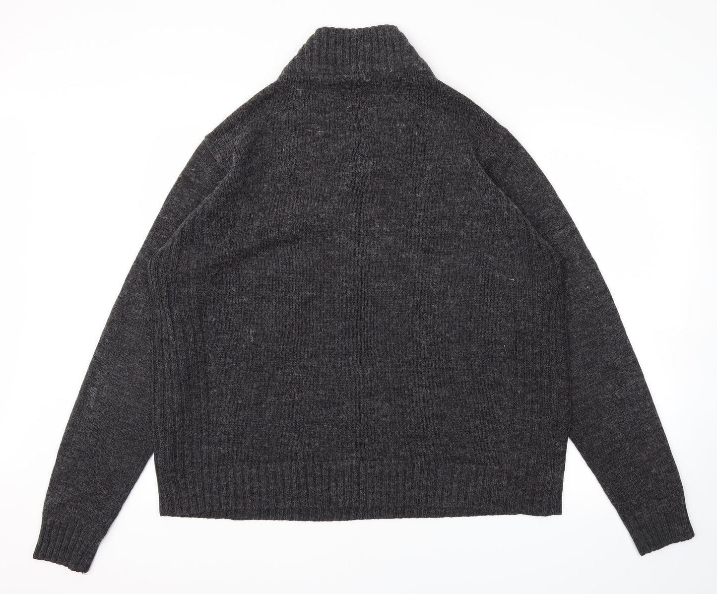 Ambrose Mens Grey   Pullover Hoodie Size L