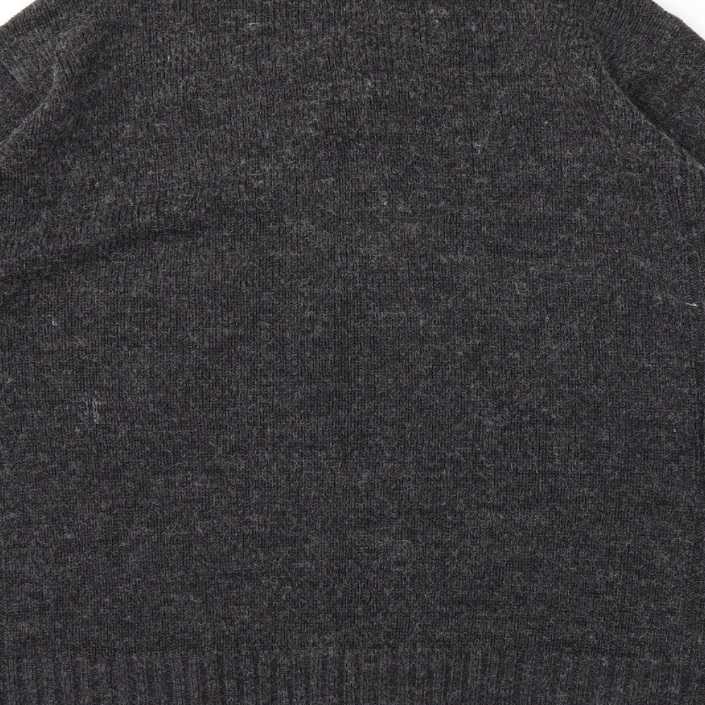 Ambrose Mens Grey   Pullover Hoodie Size L