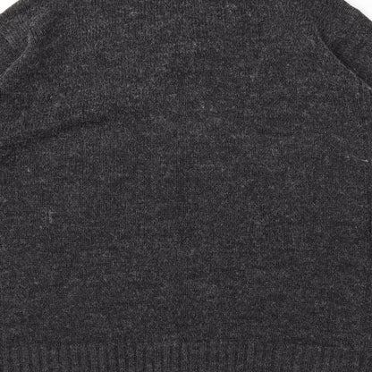 Ambrose Mens Grey   Pullover Hoodie Size L