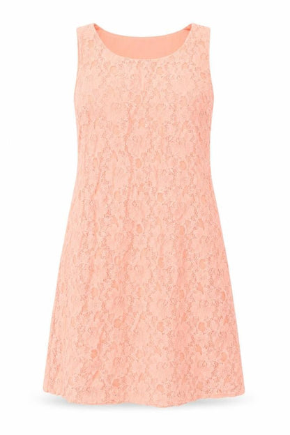 F&F Womens Pink Floral  A-Line  Size 6