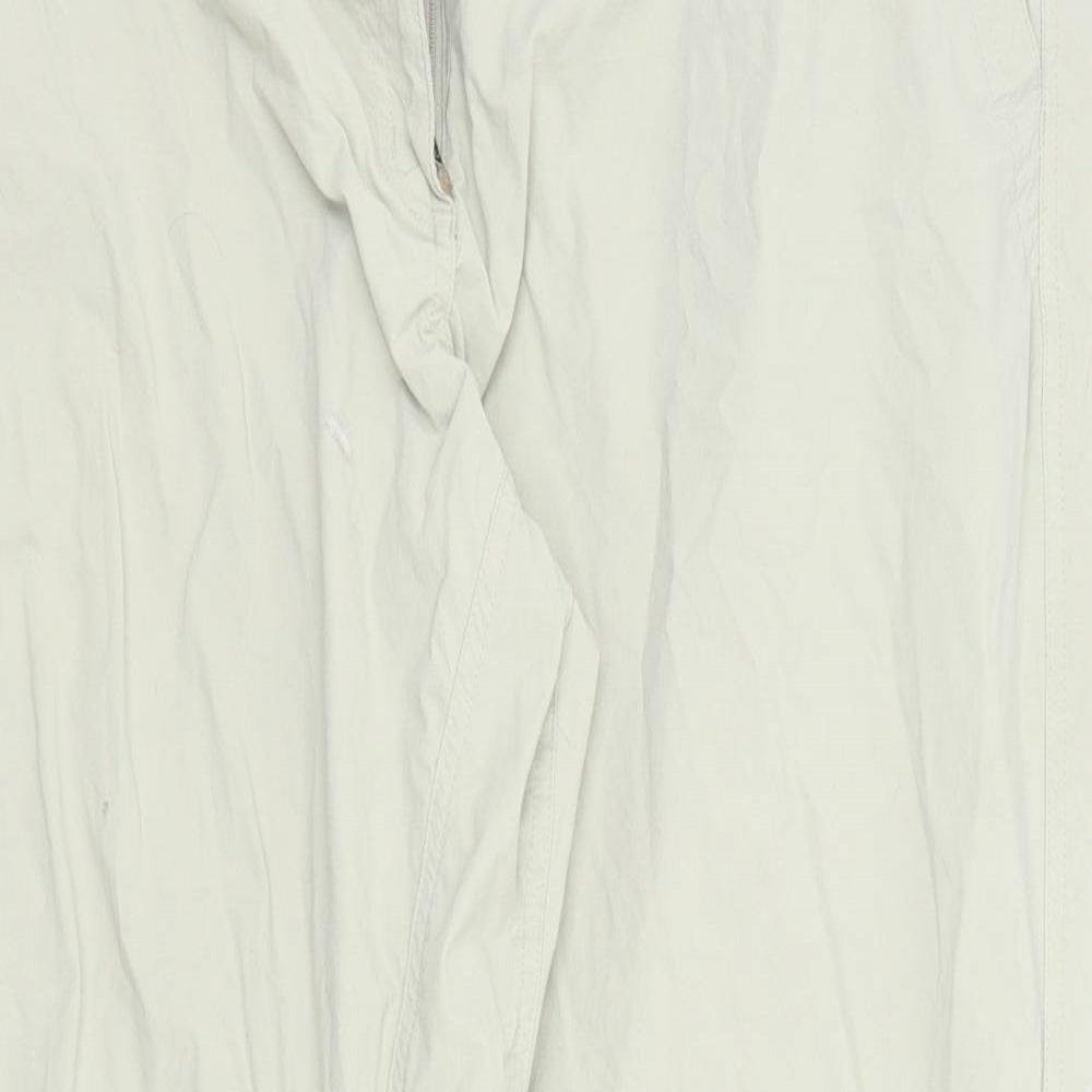 L.L.Bean Womens Beige   Cargo Trousers Size 20 in L30 in