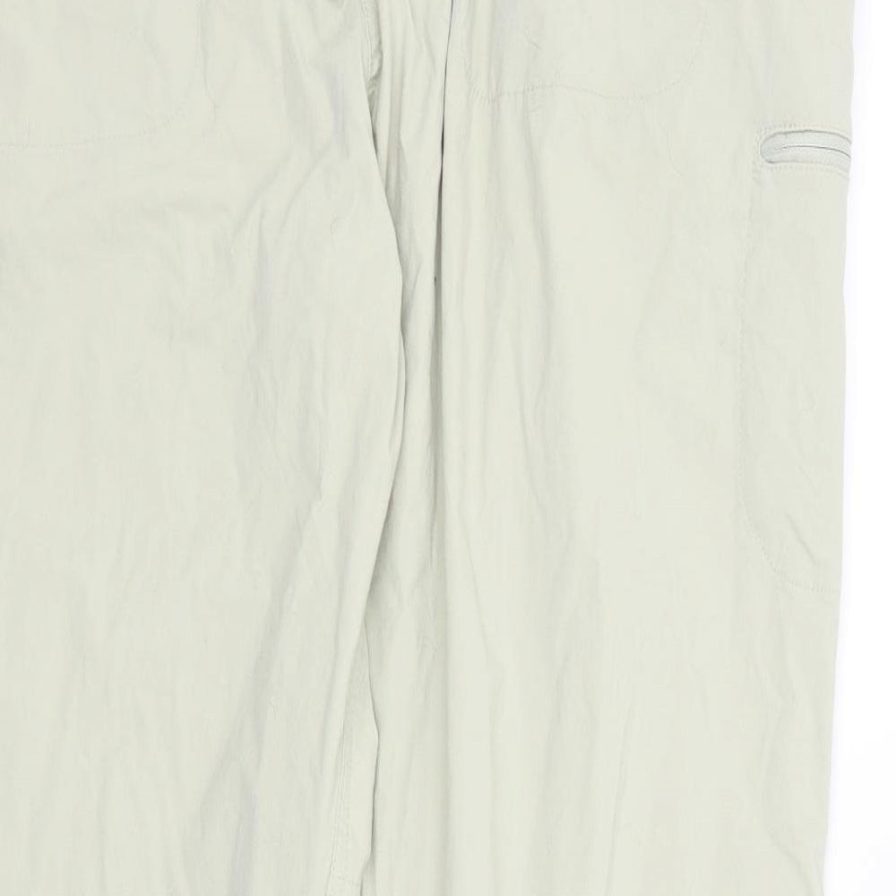 L.L.Bean Womens Beige   Cargo Trousers Size 20 in L30 in