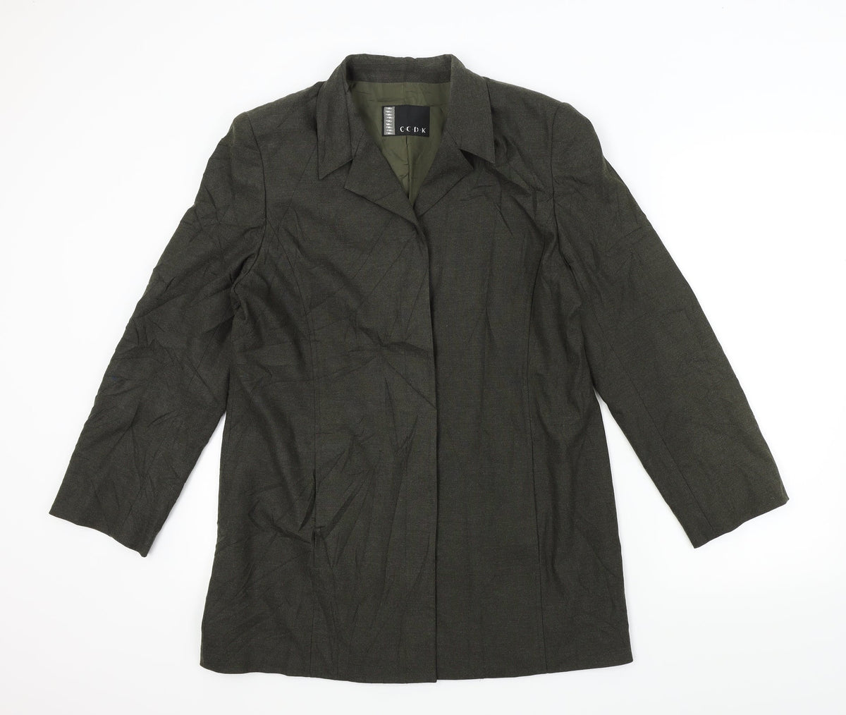 C.C.D.K Womens Green   Jacket  Size 16