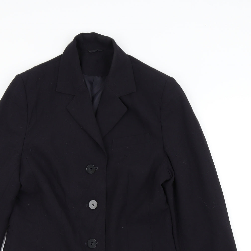 Womens UK Size 12 NEXT Blue Overcoat